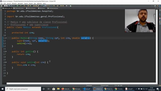 Aula 15 - Herança (Parte 02) смотреть онлайн