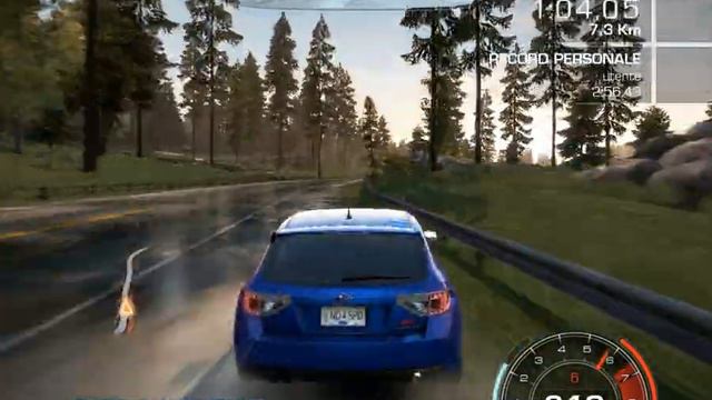 Impreza WRX STI Vs. Lancer Evolution X - NFS HP 2010 HD смотреть онлайн