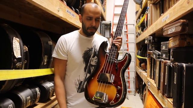 Guitar of the Day: 1961 Fender Slab Board Precision Bass | Norman's Rare Guitars смотреть онлайн