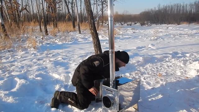 Печка для палатки "Экономка Большая" Берег/The tent stove Economical Big"Bereg" смотреть онлайн