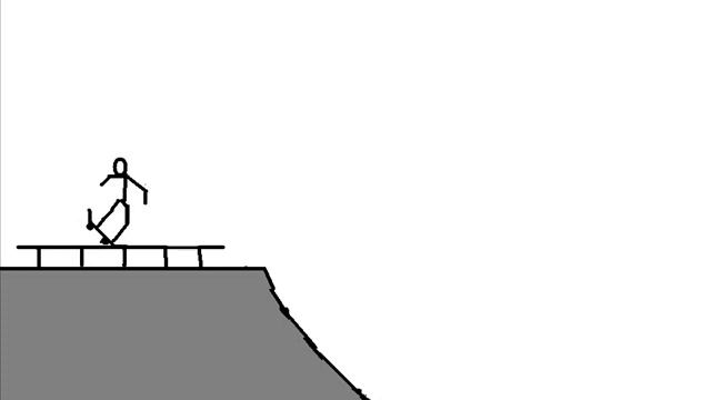 stick man skateboard stunt смотреть онлайн