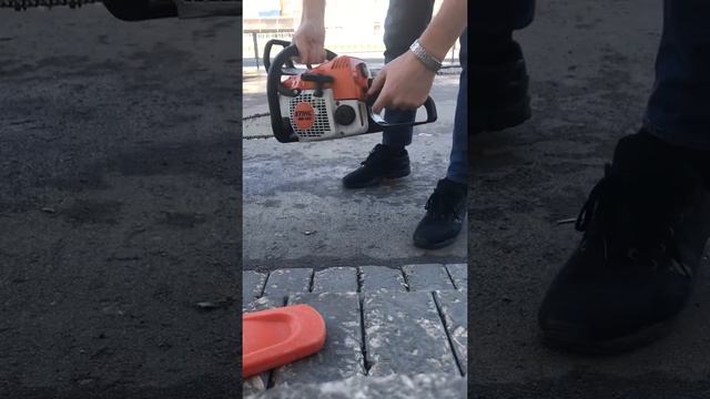 Бензопила stihl ms 180 смотреть онлайн