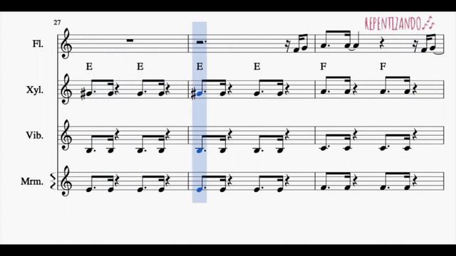 'Di mi nombre' ROSALÍA. Partitura + letra + acordes / Notes + lyrics + chords смотреть онлайн