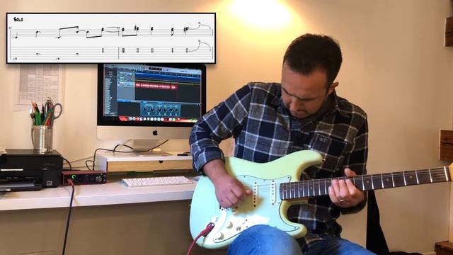 I wanna be your slave - guitar w/ tabs - Maneskin смотреть онлайн