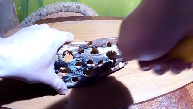 Как сделать натуральный домик для рыбок своими руками. House For Fish DIY