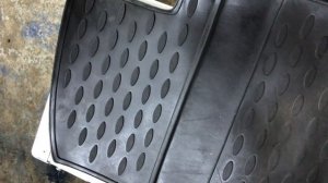 чернение ковриков и педального узла без скольжения