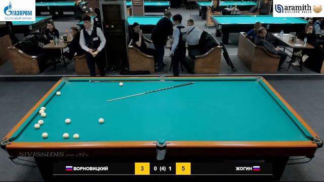 TV3 | 1/8 | Ворновицкий Д. - Жогин А. | Юноши | Свободная пирамида