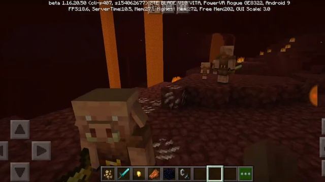 Minecraft PE | Новая бета-версия 1.16.20.50 НОВЫЙ ПИГЛИН | ПОЛНЫЙ ОБЗОР АДА С ДРУГОМ