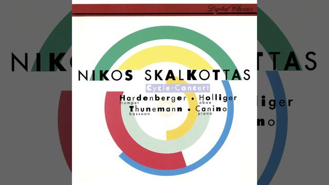 Skalkottas: Concertino for Oboe and Piano - 3. Rondo (Allegro vivo) смотреть онлайн