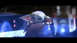 Малыш Йода и песня Лютика . / Baby Yoda and Dandelion (Buttercup) song .