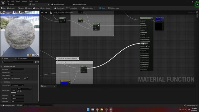 UE5 - Simple Landscape Auto Material Tutorial смотреть онлайн