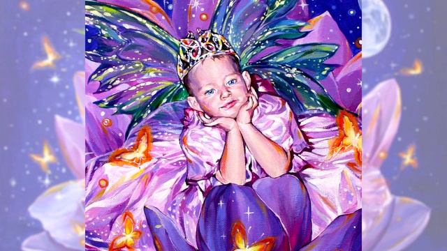 ДЕТСКИЙ ПОРТРЕТ НА ЗАКАЗ!!! ЗАЩИТНЫЙ ОБЕРЕГ! // Описание картины "Фея" // художник Наталья Резанова смотреть онлайн
