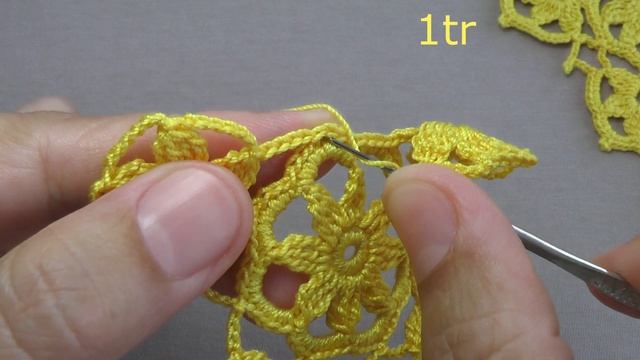 Простой КВАДРАТНЫЙ МОТИВ вязание крючком СОЕДИНЕНИЕ МОТИВОВ Crochet motif tutorial patterns смотреть онлайн