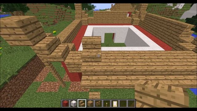 How to build a China house in minecraft