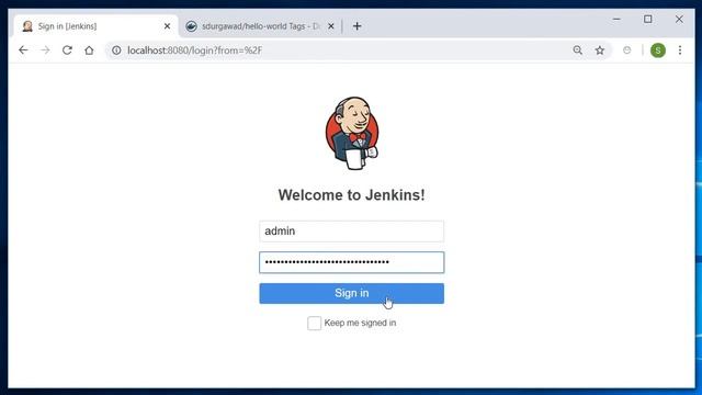 Build and Push Docker image to Docker Hub using Containerized Jenkins pipeline job смотреть онлайн