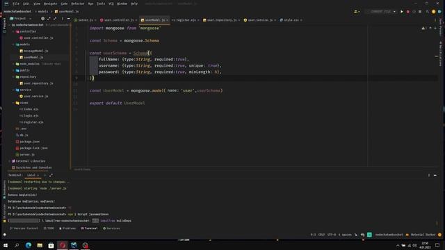 Websocket İle Chat App - 2 Kullanıcı İşlemleri смотреть онлайн