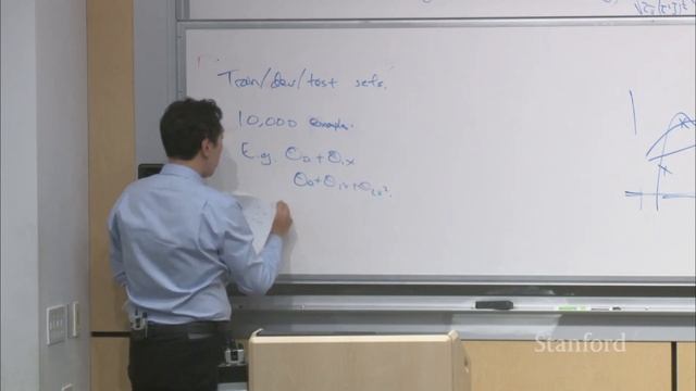 Lecture 8 - Data Splits, Models & Cross-Validation | Stanford CS229: Machine Learning (Autumn 2018) смотреть онлайн