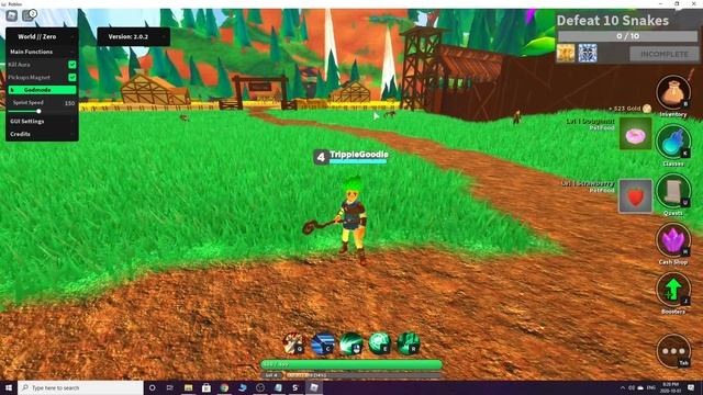 [NEW]✅ WORLD//ZERO SCRIPT ? KILL AURA , AUTO COLLECT, GOD MODE | ROBLOX смотреть онлайн