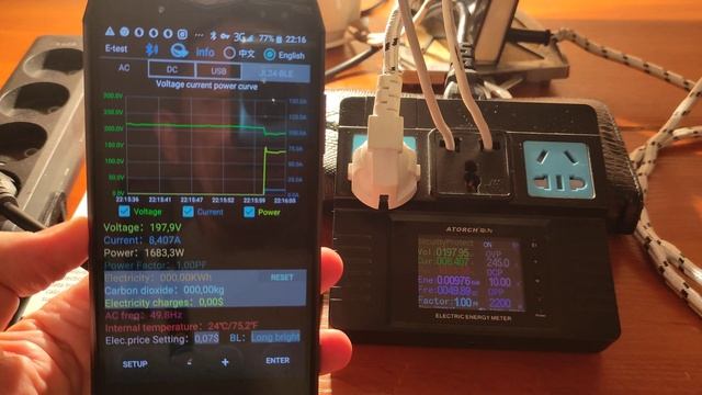 ?⚡?? Електроенергія через смартфон! Smart Control+ATORCH JL24. ELECTRIC ENERGY METER.??⚡?