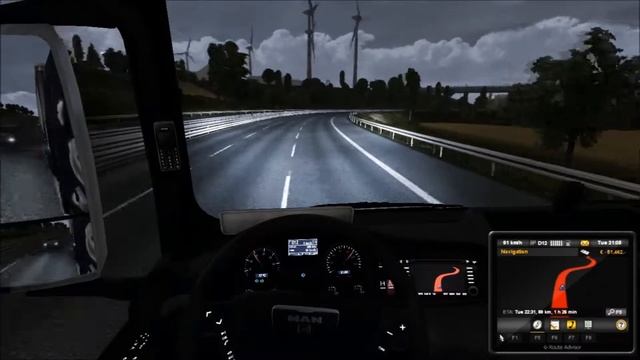 Euro Truck Simulator 2 Gameplay (PC HD) смотреть онлайн