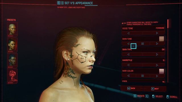 Cyberpunk 2077 - custom created female character (my Nomad character) смотреть онлайн