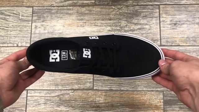 КЕДЫ DC SHOES TRASE TX M SHOE BLACK/WHITE смотреть онлайн