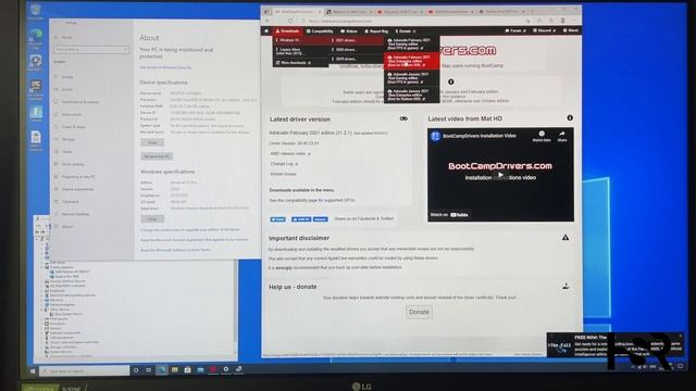 Easy peasy GUIDE to connecting an eGPU to an iMac in Bootcamp Windows 10 (works with iGPU & dGPU) смотреть онлайн