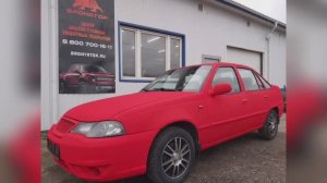 Покраска автомобиля Деу Нексия защитным покрытием Бронятор