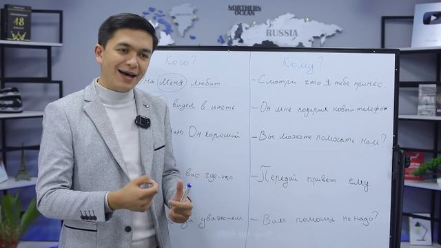 Rus tilini 0 dan o'rganish 1-dars | Кто? Кого? Кому? смотреть онлайн