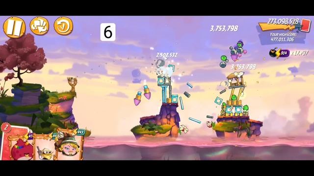 Angry birds 2 clan battle bomb and blues 2x( bomb 4 and blues 4 times used) #ab2 clan battle today смотреть онлайн