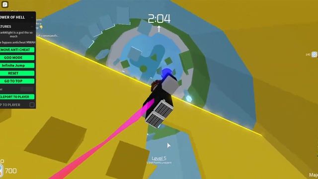 Roblox Tower Of hell New Gui / Anti Ban Infinite jump God Mode Instant Win+More смотреть онлайн