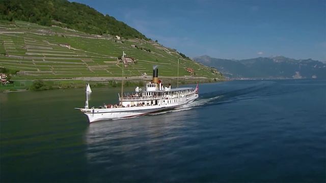 Explore Switzerland's Lake Geneva by boat смотреть онлайн