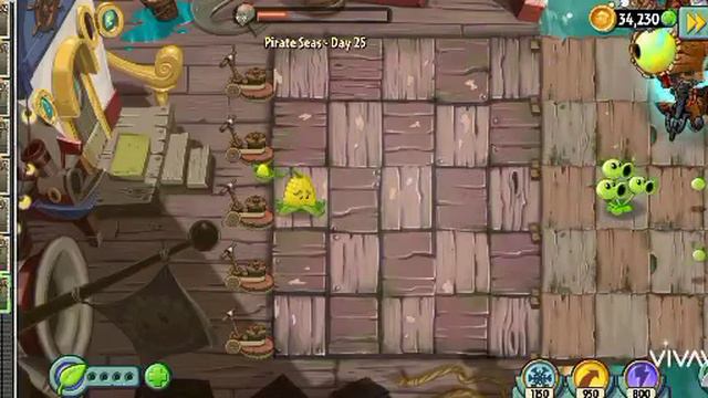 ТОП ЗОМБИ ПИРАТСКОЙ БУХТЫ Plants Versus Zombies 2 смотреть онлайн