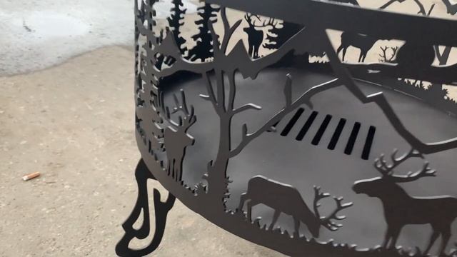 Обзор костровой чаши "Закат в горах" смотреть онлайн