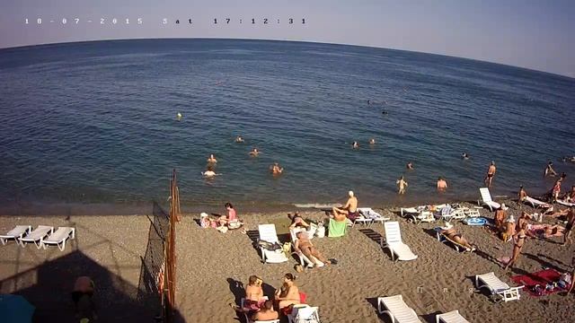 Вебкамера "Пляж Дубны". Запись 18.07.2015 17:10:01 смотреть онлайн