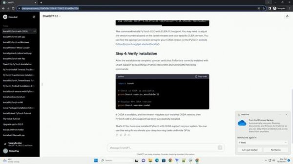 how to install pytorch with cuda using pip