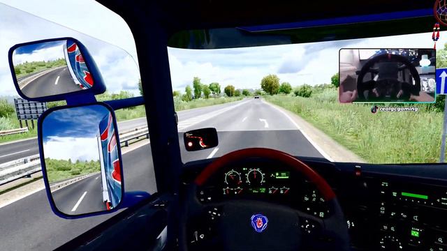 ETS2 Scania R500 V8 JBX2+PNG+Reshade Realistic Driving Michalovce-Stryj смотреть онлайн