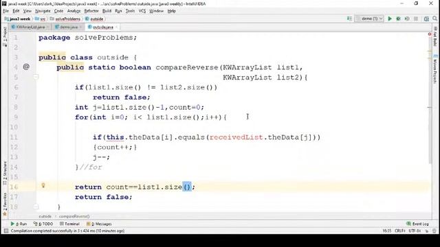 java 3 Problems about KWArrayList class (Arabic) смотреть онлайн