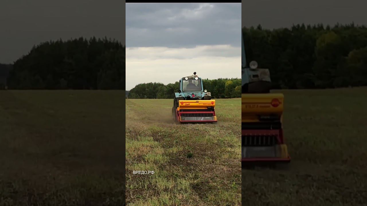 Улучшение сенокосов пастбищ луговые сеялки Vredo смотреть онлайн