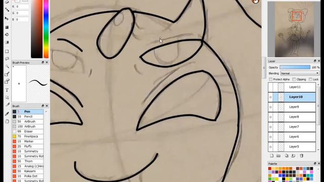 Miss Muffet [Speed Drawing] смотреть онлайн