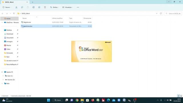 VBA Excel Word : parte 1 (da EXCEL a WORD) смотреть онлайн