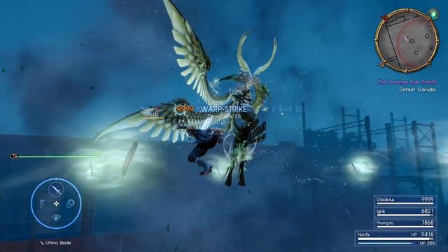 FFXV – Garuda boss fight (FFXIV DLC Quest) [4K UHD, Xbox One X] смотреть онлайн