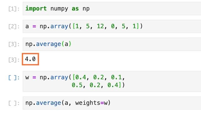 【毎日Python】Pythonで配列の単純平均・加重平均を取得する方法｜numpy.average смотреть онлайн