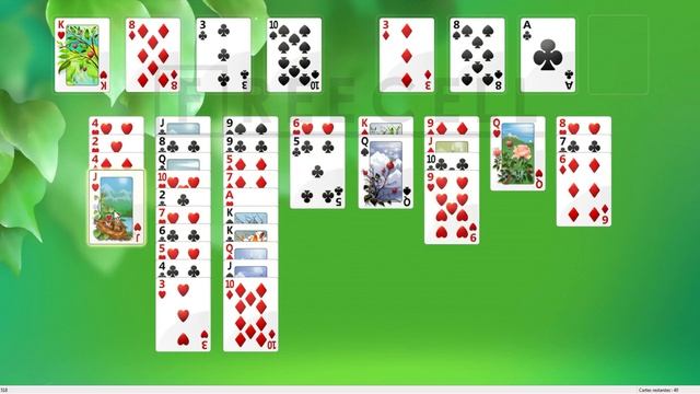 Solution to freecell game #518 in HD смотреть онлайн