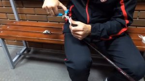 Как правильно перемотать хоккейную клюшку?