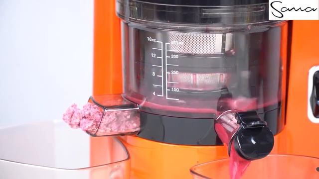Гранатовый сок в гомашних условиях Шнековая соковыжималка Sana 808 Тест на КПД смотреть онлайн