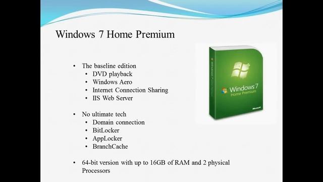 The Difference Between Versions of Windows 7 смотреть онлайн