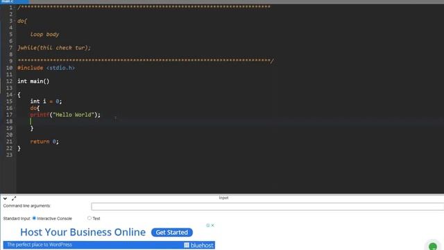 4 While leh do while loop hman dan C programming zirna смотреть онлайн