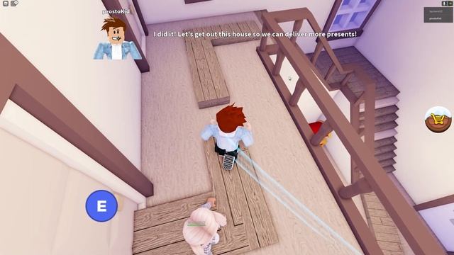 Кид Спаситель Рождества ? Поздравление на Новый Год ? Санта и Эльфы в Saving Christmas STORY roblox смотреть онлайн