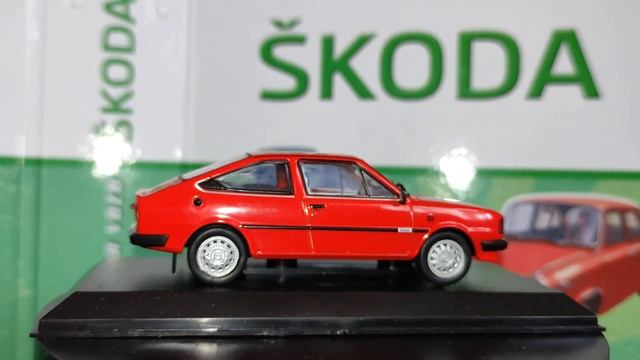 Škoda 130 RAPID, Deagostini 1:43 смотреть онлайн